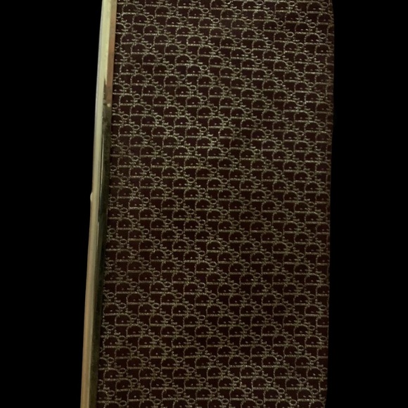 Vintage Christian Dior Woman Clutch Gold Made In France - Picture 3 of 3